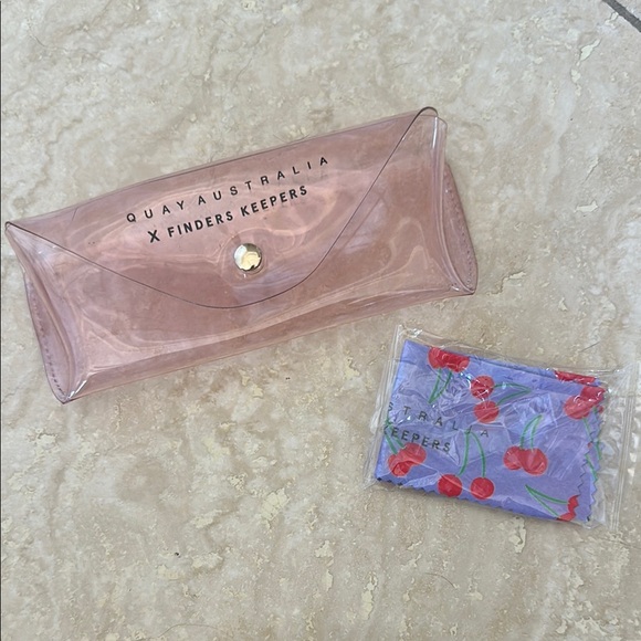 Quay Australia Pink Retro Cat-Eye Sunglasses - Picture 7 of 8